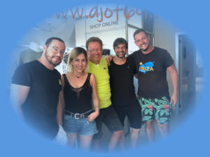 DJ of 69 at Ibiza Global Radio with Jose Maria Ramon, Anna Tur, Miguel Garji und KrisTek